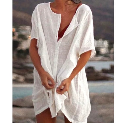 Women's Cotton Linen Blouse
